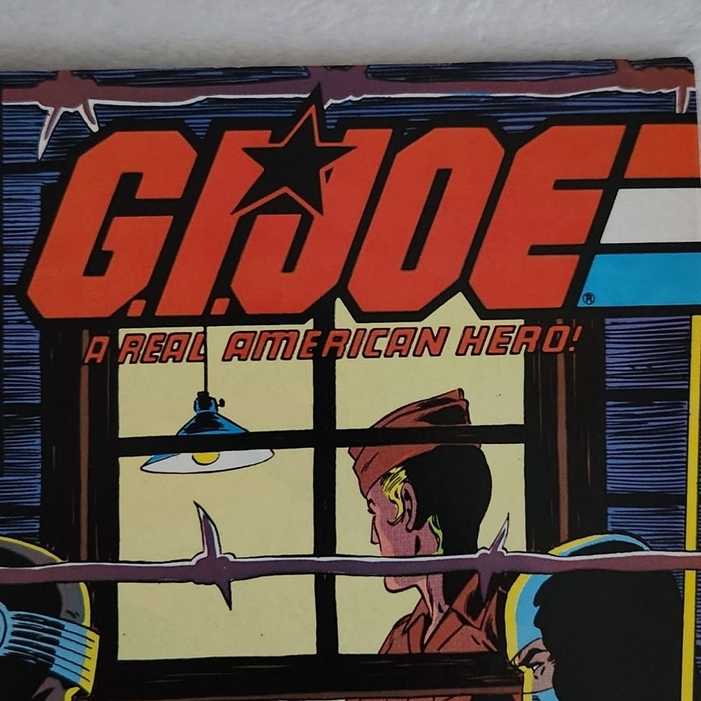 G.I. Joe A Real American Hero #66 Marvel Comics 1987 Copper Age Snake Eyes Jinx - Picture 4 of 13